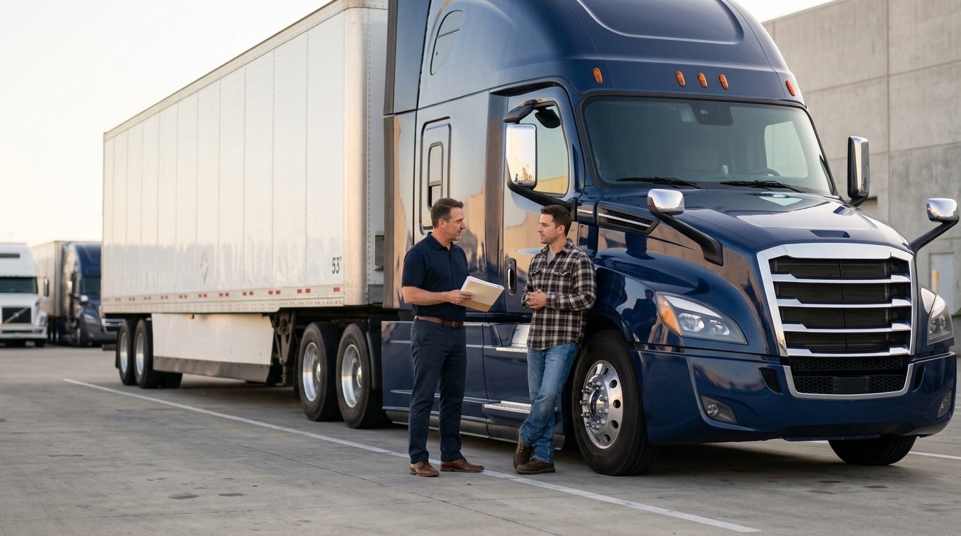 Fleet hiring a driver